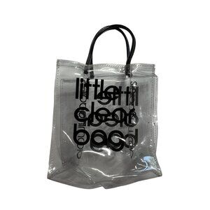 Bloomingdale's Little Clear Bag in Clear Black